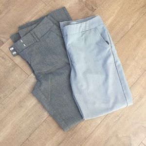 2-for-1 Gray dress pants!